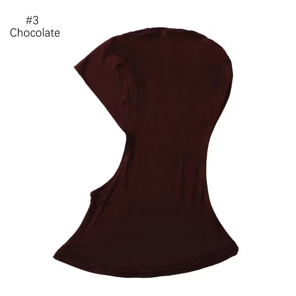 Modal Underscarf Inner Hijab Cap – Soft Stretch Veil for Women (12 Colors)