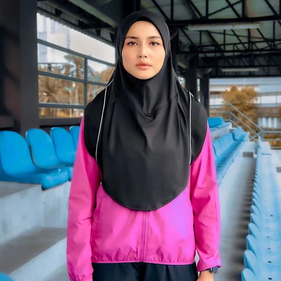 Stretch Instant Hijab Undercap – One-Piece Headwrap