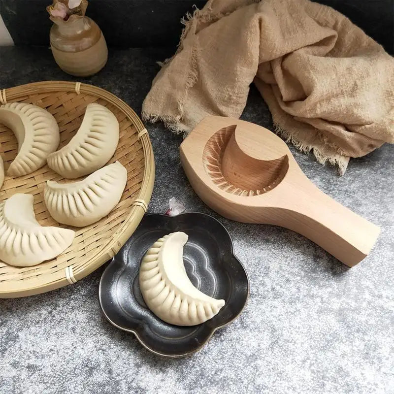 Wooden Mooncake & Eid Cookie Mold – Embossing Stamp for Baking & Gifting