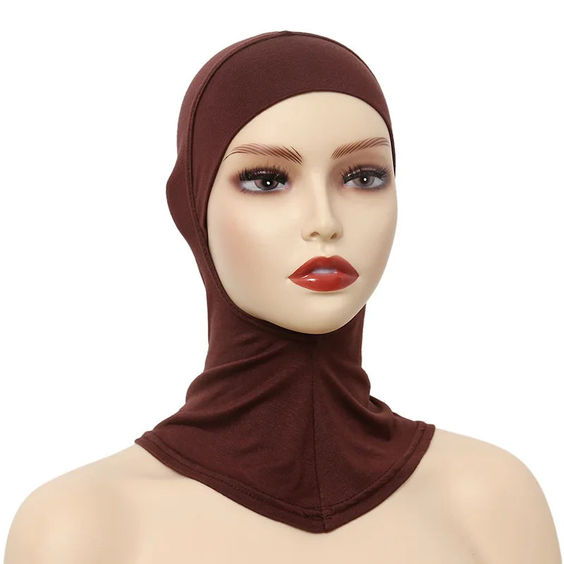 Women's Ninja Underscarf Inner Hijab Cap – Modal Velvet, 15 Colors
