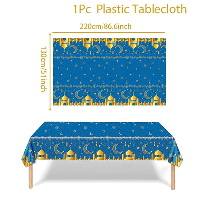 Ramadan Table Runner – Islamic Home & Party Decoration