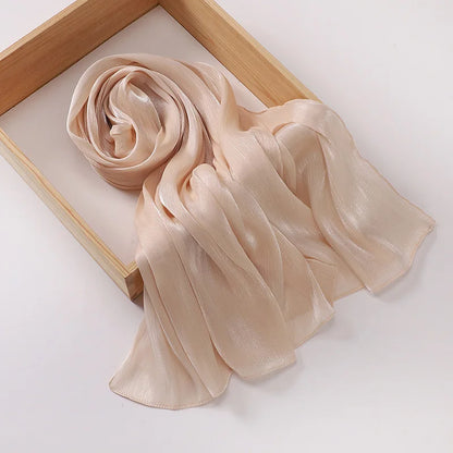 Premium Chiffon Hijab Scarf for Women | Soft Long Veil & Shawl | 20 Colors