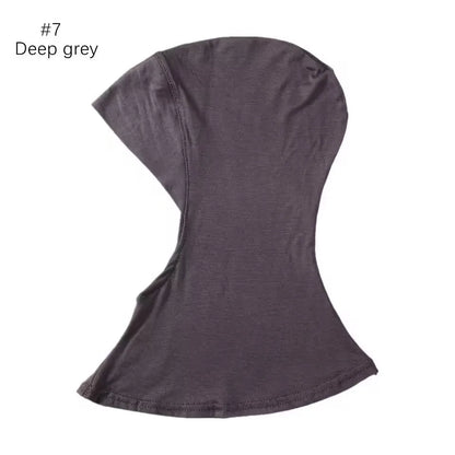 Modal Underscarf Inner Hijab Cap – Soft Stretch Veil for Women (12 Colors)