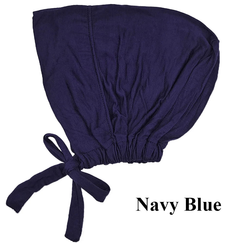 Soft Modal Inner Hijab Cap – Islamic Underscarf Bonnet (24 Colors)