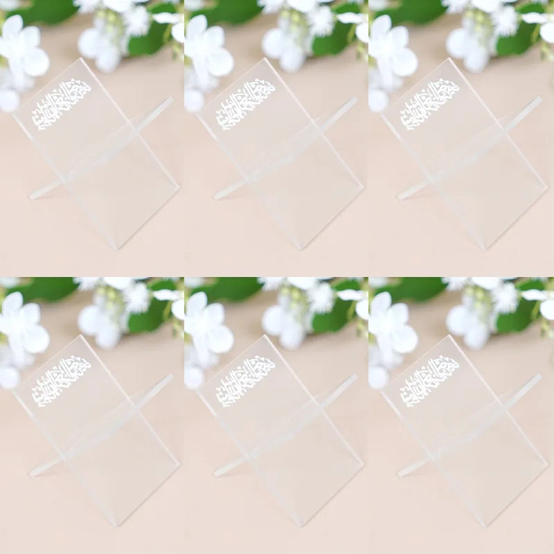 Acrylic Ramadan Dates Holder – Tabletop Serving Display