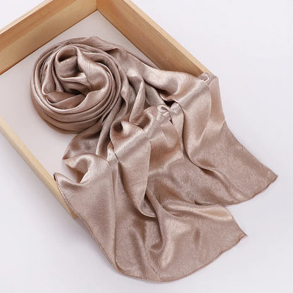 Women's Chiffon Hijab Scarf – Lightweight Silk-Feel Headscarf