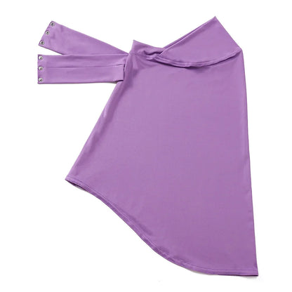 Instant Jersey Hijab Undercap – Full Cover Snap Fastener Head Wrap (16 Colors)