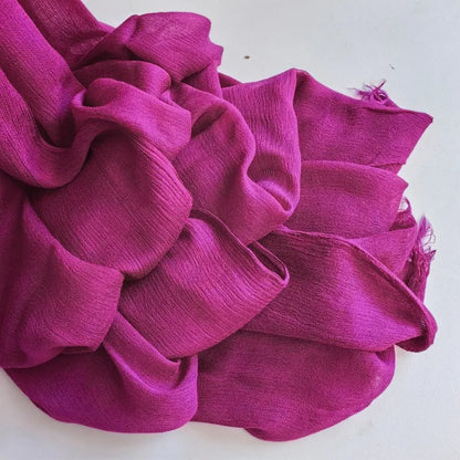 Soft Cotton-Viscose Tassel Hijab – 200x90cm Plain Headscarf (60 Colors)