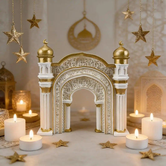 Mosque Arch Ornament – Islamic Ramadan & Eid Home Decor