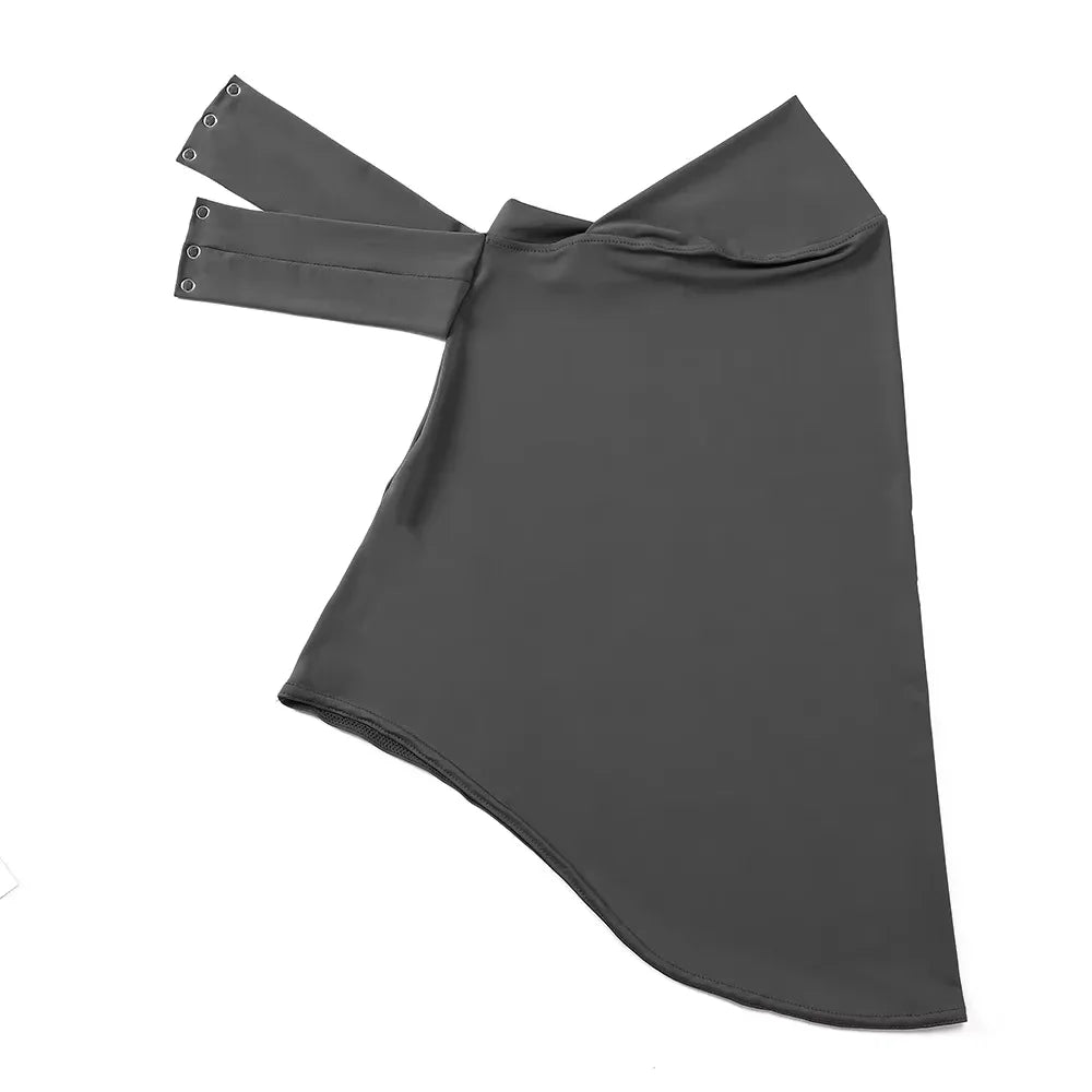 Instant Jersey Hijab Undercap – Full Cover Snap Fastener Head Wrap (16 Colors)