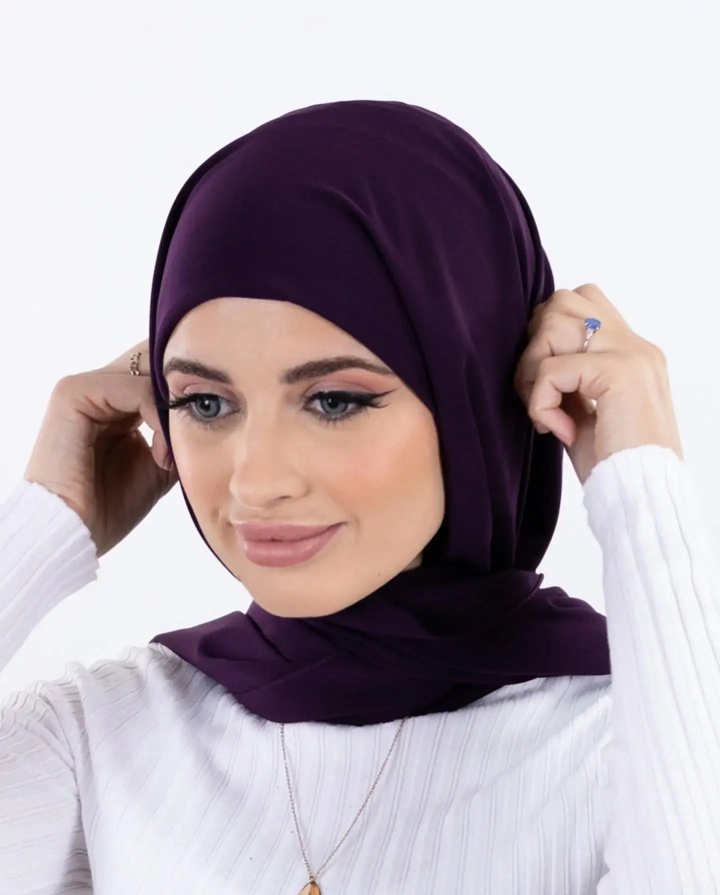 Women's Pin-Free Instant Chiffon Hijab – 72×175cm, 8 Colors