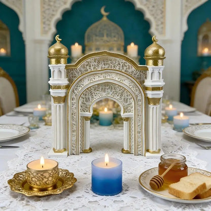Mosque Arch Ornament – Islamic Ramadan & Eid Home Decor