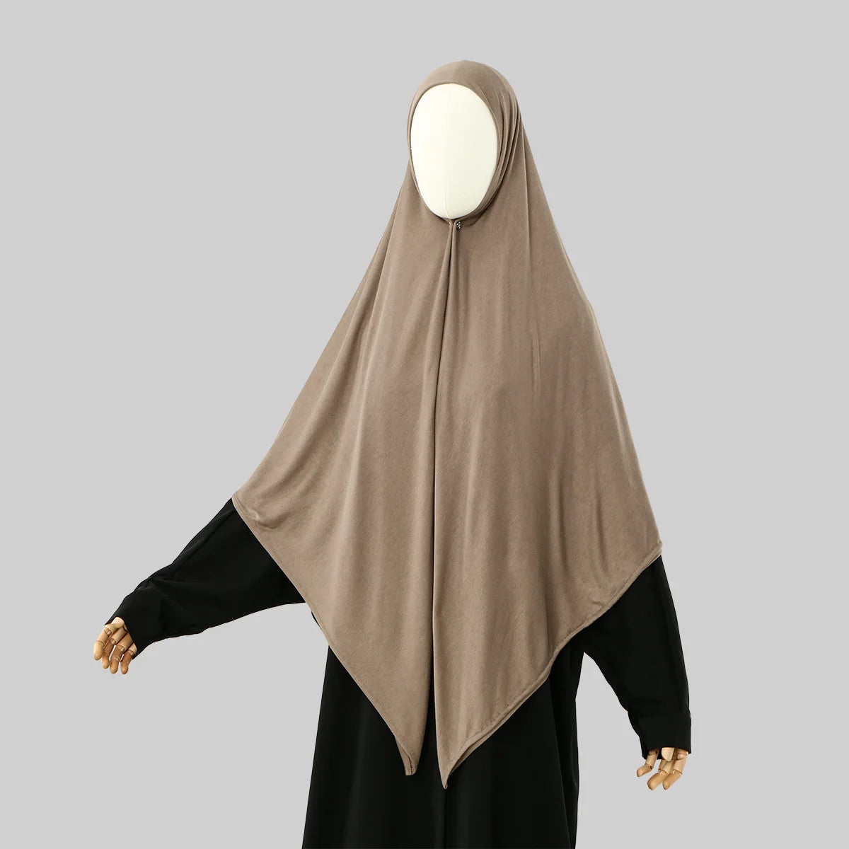 Large Square Hijab Scarf – 145 × 145 cm