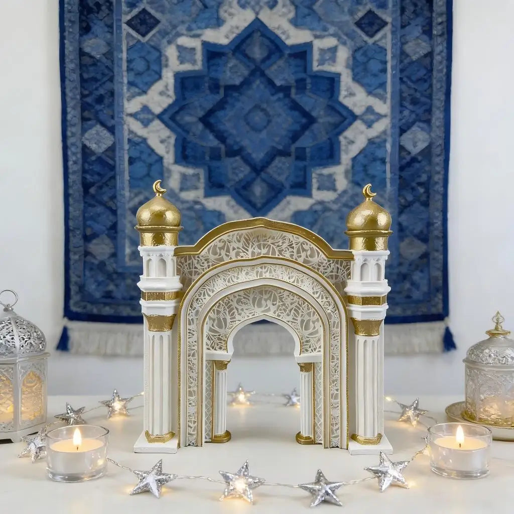 Mosque Arch Ornament – Islamic Ramadan & Eid Home Decor