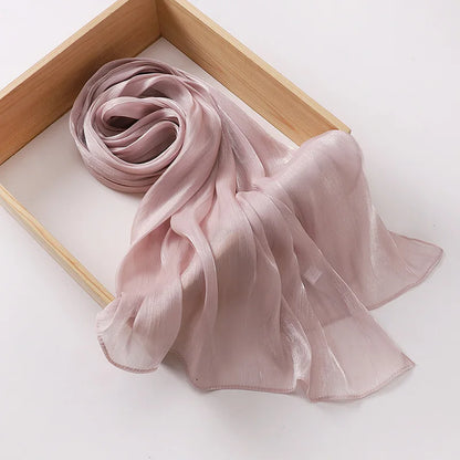 Premium Chiffon Hijab Scarf for Women | Soft Long Veil & Shawl | 20 Colors