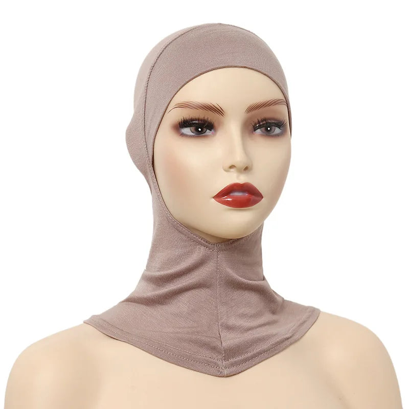 Women's Ninja Underscarf Inner Hijab Cap – Modal Velvet, 15 Colors