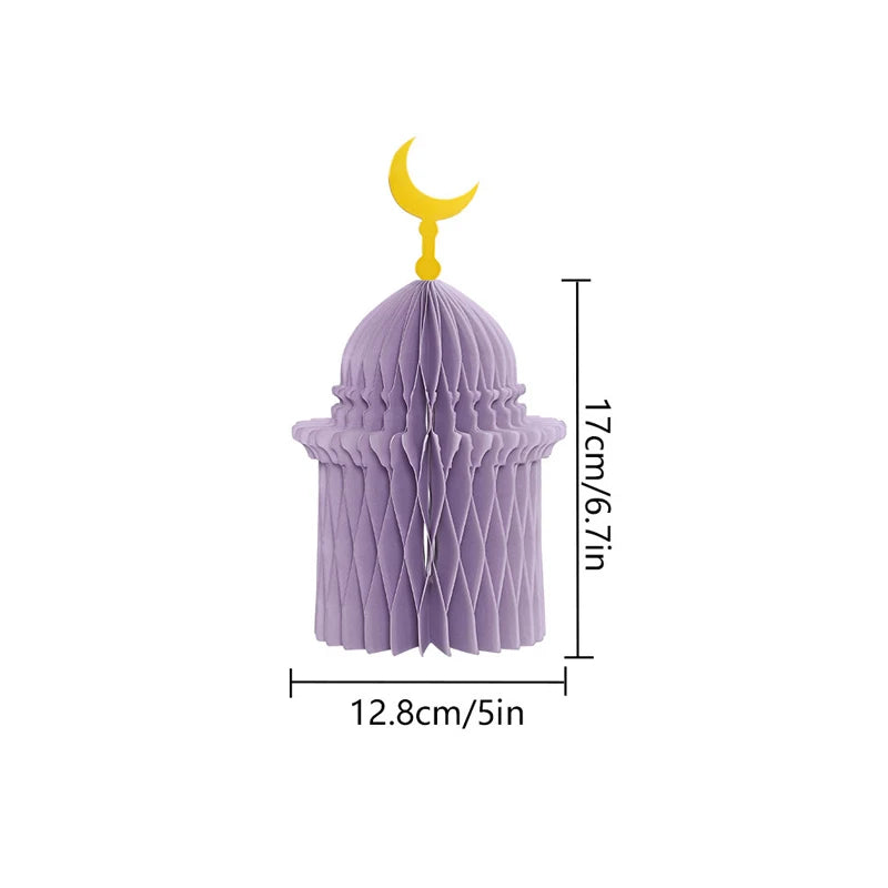 Ramadan Honeycomb Ornaments - DIY Paper Eid Decoration Set