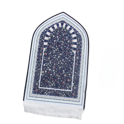 Portable Travel Prayer Mat – Thick Soft Non-Slip Muslim Rug | 35×60cm | 7 Colors & Prints